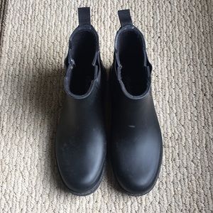 Madewell chelsea rain boots